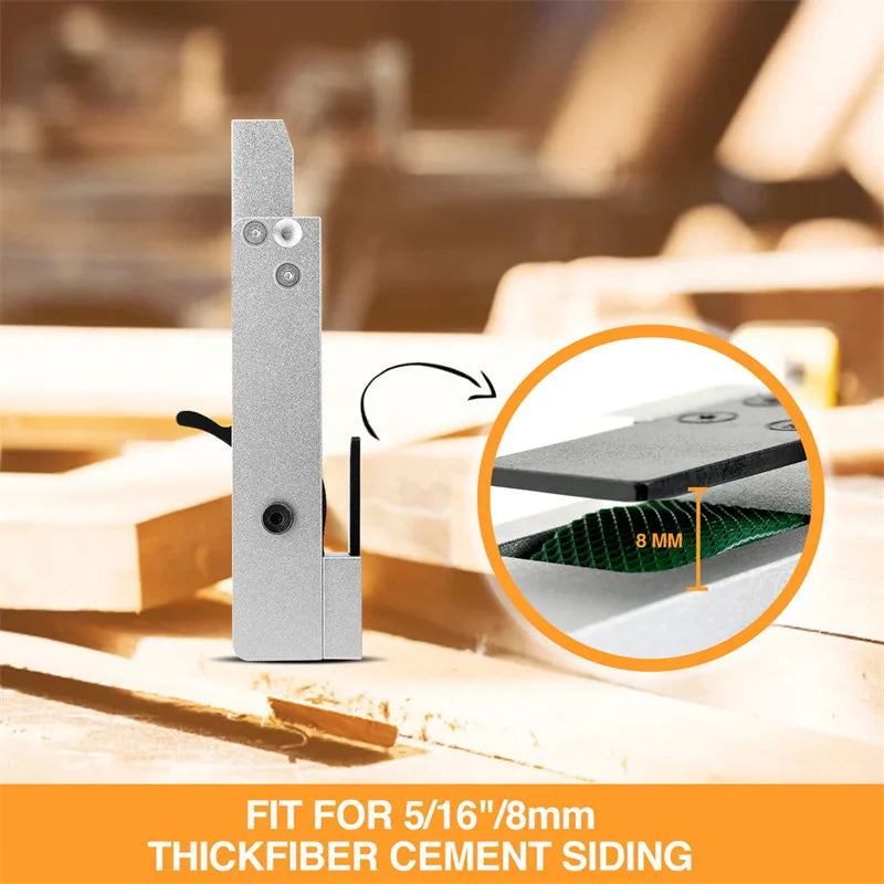 Saker Siding Gauges Tools Aluminum Mounting Bracket Guage Siding Grip Clamp For Installation House Siding Tool 5'' 6'' 7''8''